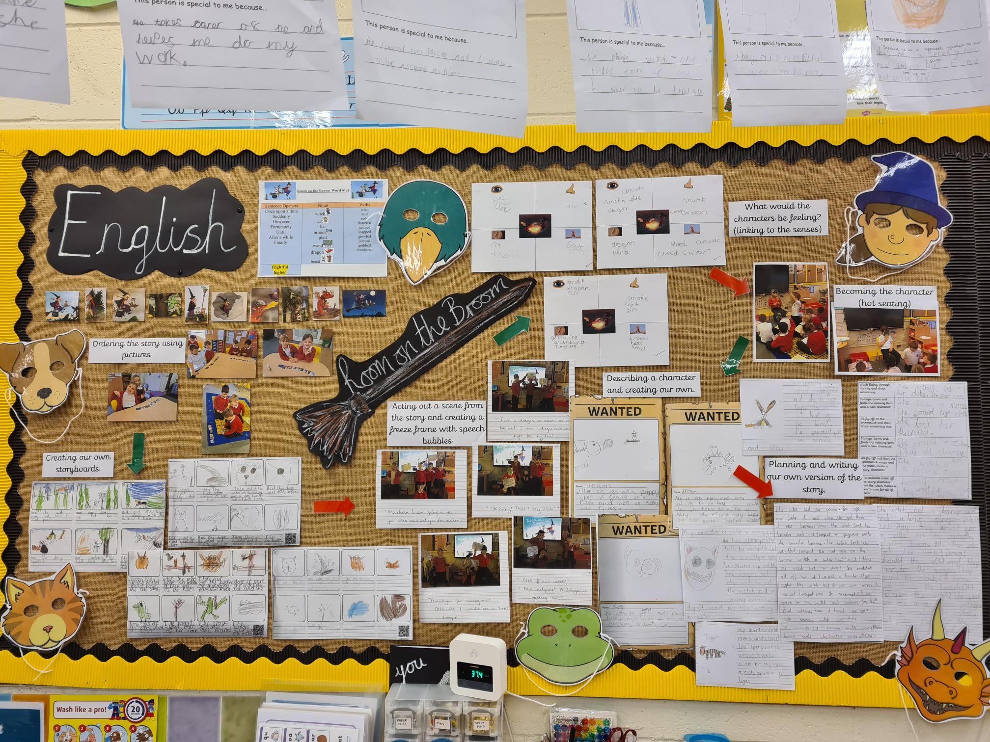 Room on the Broom display